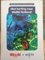 Walibi holland kortingscode, Tickets en Kaartjes, Drie personen of meer, Kortingsbon, Pretpark