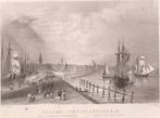 General view of Amsterdam Gezigt op Amsterdam Payne ca. 1840, Antiek en Kunst, Kunst | Etsen en Gravures, Ophalen of Verzenden