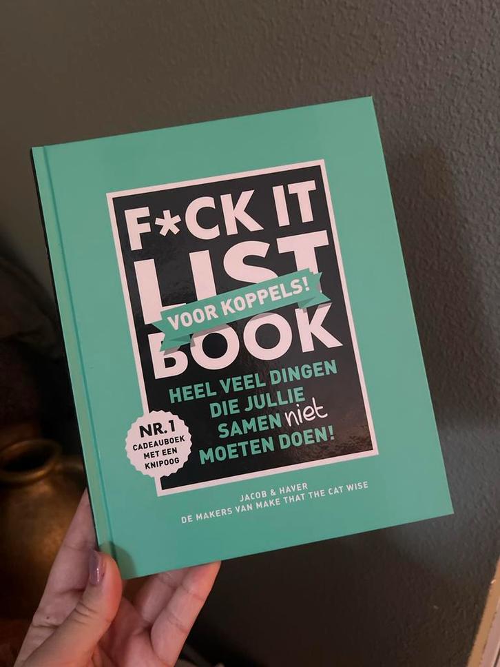 F*ck It List Book voor Koppels - Nieuw!, Boeken, Overige Boeken, Nieuw, Ophalen of Verzenden