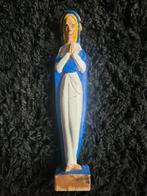 Houten Maria beeldje 34cm hoog, Ophalen of Verzenden, Gebruikt, Beeld(je)