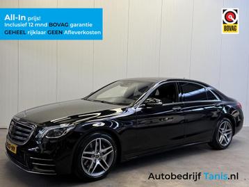 Mercedes-Benz S-Klasse 500 Lang 435PK AMG Line BURMESTER-LED beschikbaar voor biedingen
