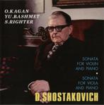 SHOSTAKOVICH Sonata for violin and piano CD KAGAN RICHTER, Ophalen of Verzenden, Modernisme tot heden, Gebruikt, Kamermuziek
