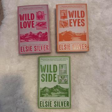Elsie Silver - wild love, wild eyes en wild side (Engels) beschikbaar voor biedingen