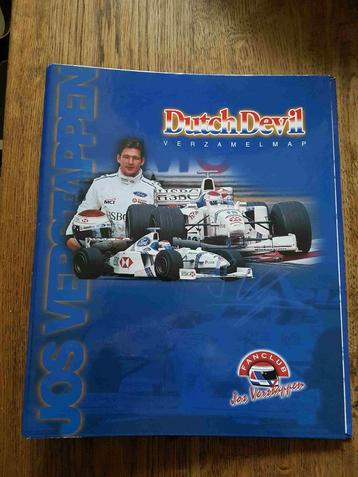 Jos Verstappen 1989 verzamelmap. beschikbaar voor biedingen