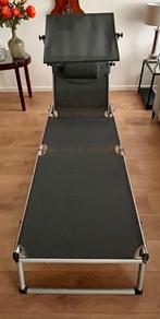 Tuin ligbed merk Florabest, Ophalen, Zo goed als nieuw, Aluminium, Verstelbaar