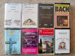8 cassettes klassiek, Verzenden, Gebruikt, Klassiek, 2 t/m 25 bandjes