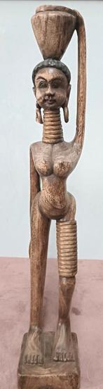 Afrikaans houtsnijwerk / beeld, Antiek en Kunst, Ophalen of Verzenden