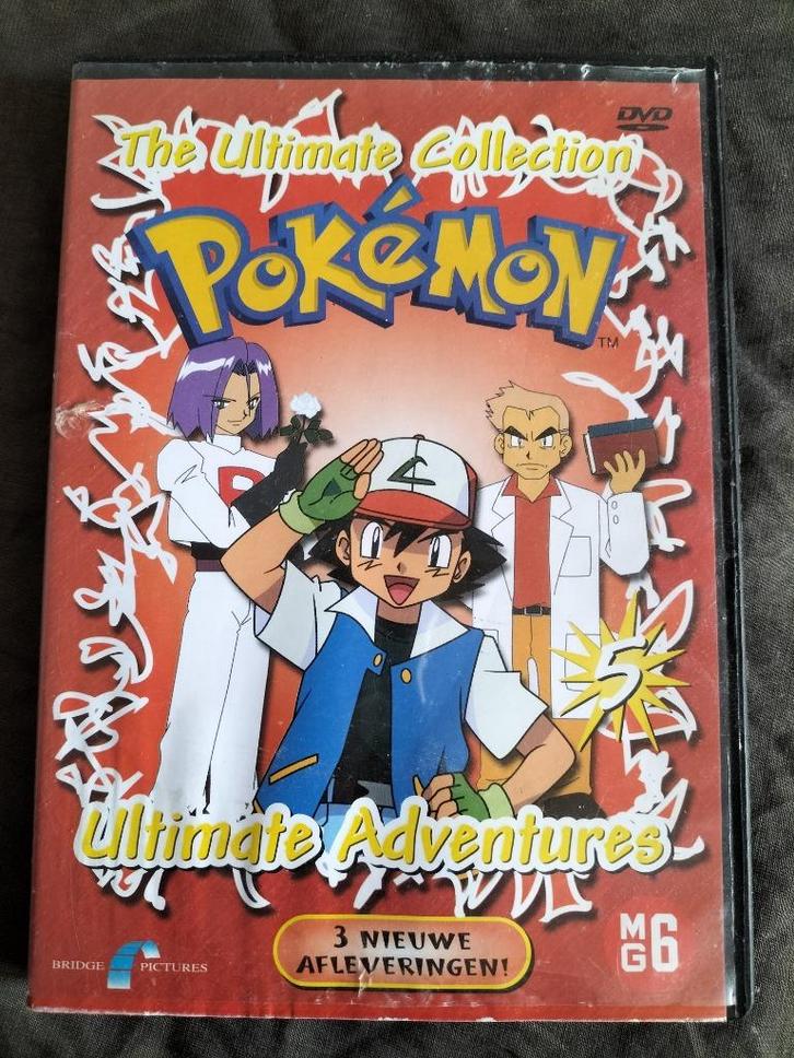 The Ultimate Collection - Pokémon - Ultimate Adventures, Cd's en Dvd's, Dvd's | Kinderen en Jeugd, Zo goed als nieuw, Film, Avontuur