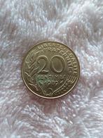 Franse munt 20 centimes 1989, Ophalen of Verzenden, Frankrijk, Losse munt
