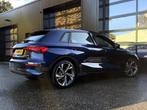 Audi A3 Sportback 30 TFSI Edition Led Camera Cruise Virtual, Auto's, Audi, 65 €/maand, Gebruikt, Euro 6, Blauw