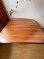 Uitschuifbare “zware” tafel., Huis en Inrichting, Tafels | Eettafels, Ophalen, Zo goed als nieuw, Rechthoekig, 50 tot 100 cm