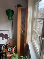 Gratis Eiken Vitrinekast - Oost Indische Buurt, Ophalen, Met plank(en), Gebruikt, Eikenhout