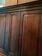 2 delige Eikenkast, Huis en Inrichting, Kasten | Buffetkasten, Ophalen of Verzenden, 25 tot 50 cm