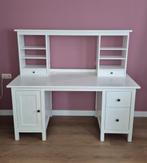 Ikea hemnes bureau wit, Huis en Inrichting, Bureaus, Ophalen, Zo goed als nieuw, Bureau