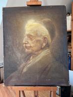 Portret door Willem de visser, Ophalen of Verzenden