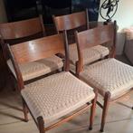 4 pastoe teak stoelen SA10 cees braakman vintage jaren 60 70, Ophalen
