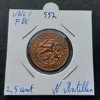2.5 cent 1959 Nederlandse Antillen topkwaliteit, Postzegels en Munten, Munten | Nederland, Ophalen of Verzenden, Koningin Juliana