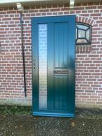 Robuuste voordeur 87x197,5cm., 80 tot 100 cm, Minder dan 200 cm, Glas, Zo goed als nieuw