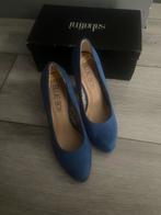 Blue box blauwe hakken schoenen, Blue Box, Blauw, Ophalen of Verzenden, Zo goed als nieuw
