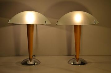 Set Vintage Designlampen Space Age - Art-Deco - Bauhaus 1990 beschikbaar voor biedingen