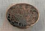 Zilver antiek pillendoosje pepermuntdoosje snuifdoosje, Antiek en Kunst, Ophalen of Verzenden
