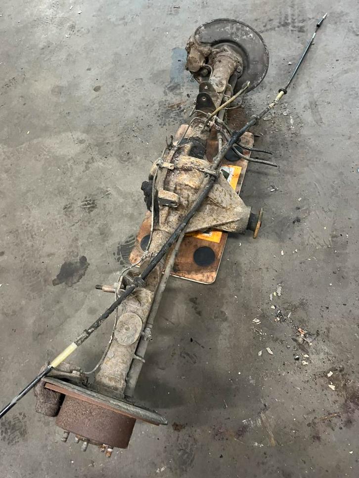 Achteras tbv Volvo 240  186 tKm, Auto-onderdelen, Ophanging en Onderstel, Volvo, Gebruikt, Ophalen