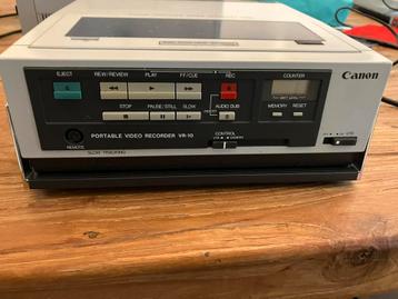 Canon retro analoog video recorder en camera beschikbaar voor biedingen