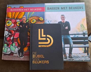 3 x lot beukers boek,  bakken , bunkeren ,bijbel van beukers beschikbaar voor biedingen