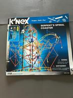 Knex - Serpents Spiral Coaster en een verzameldoos, Kinderen en Baby's, Speelgoed | Bouwstenen, Ophalen, Zo goed als nieuw, K'nex