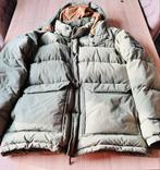 The North Face donsjas - Maat L, Kleding | Heren, Jassen | Winter, Ophalen of Verzenden, Zo goed als nieuw, Maat 52/54 (L), Grijs