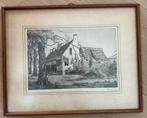 Soestdijk no.8 - ets Toon de Jong, Antiek en Kunst, Ophalen of Verzenden