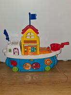 Vtech zoef zoef dieren boot met licht en geluid!, Kinderen en Baby's, Speelgoed | Vtech, Ophalen of Verzenden, Zo goed als nieuw