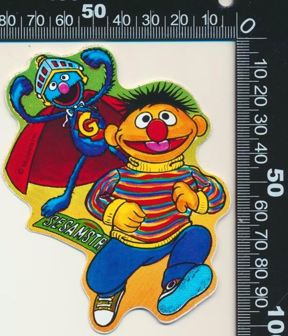 Sticker: Sesamstraat (1), Verzamelen, Stickers, Zo goed als nieuw, Film, Tv of Omroep, Ophalen of Verzenden