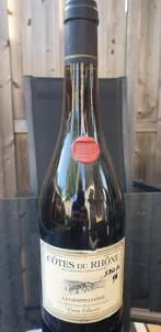 Cotes Du Rhone La Grappellande 1993, Nieuw, Rode wijn, Frankrijk, Vol