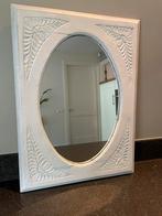 Spiegel (beige lijst), Huis en Inrichting, Woonaccessoires | Spiegels, Minder dan 100 cm, Minder dan 50 cm, Rechthoekig, Ophalen