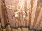 gordijnen, Huis en Inrichting, 200 cm of meer, Zo goed als nieuw, Bruin, 50 tot 100 cm