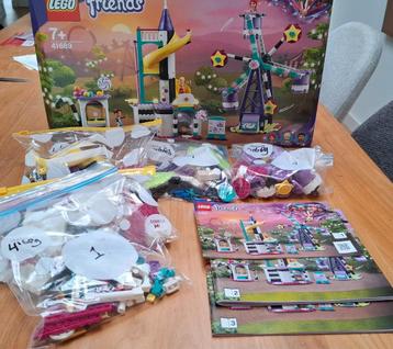 Lego Friends 41689 Magisch Reuzenrad en Glijbaan beschikbaar voor biedingen