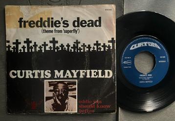 Curtis Mayfield - Freddie’s Dead (Superfly) 7” NL 1972 beschikbaar voor biedingen