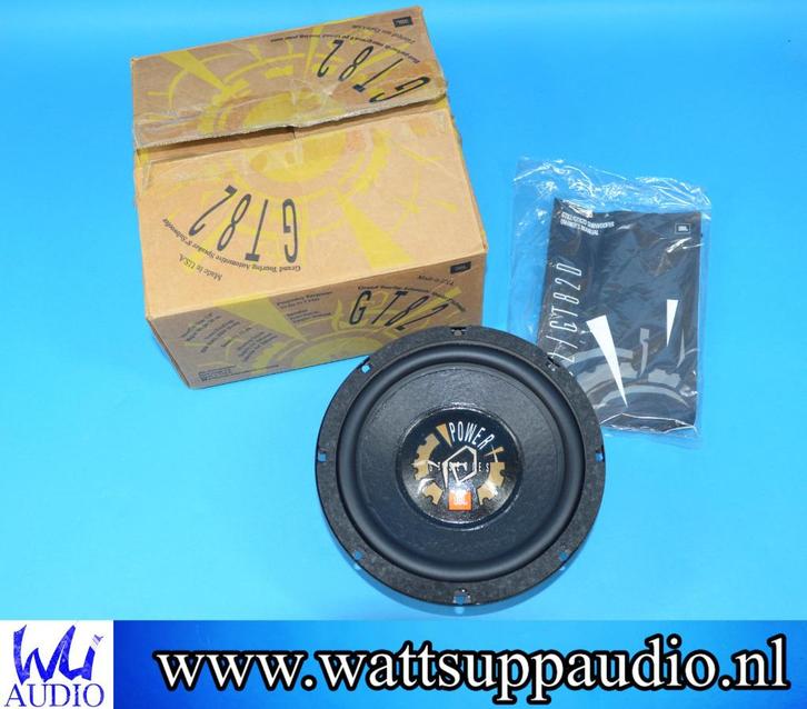 JBL GT82 8 inch subwoofer / USA Made / Vintage / 20 cm, Auto diversen, Autospeakers, Zo goed als nieuw, Ophalen of Verzenden