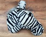 Pluchen zebra kop, Ophalen of Verzenden, Gebruikt, Wanddecoratie