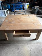 Tafel, Huis en Inrichting, Tafels | Eettafels, Ophalen, Gebruikt, 50 tot 100 cm, Grenenhout