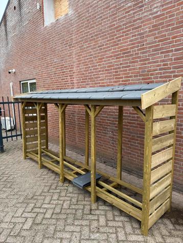 Geimpregneerd houthok lengte 3,60 nu €295,00! houtosplag  beschikbaar voor biedingen