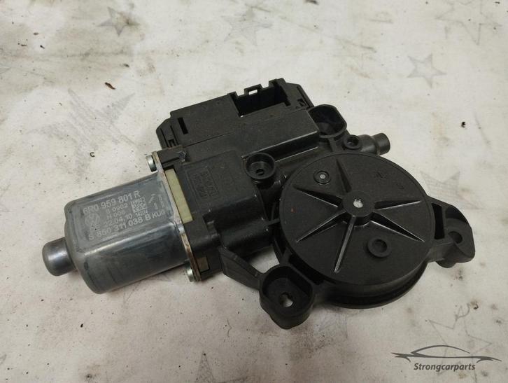 Raammotor VW Polo 6R links voor Origineel 6R0959801R, Auto-onderdelen, Ruiten en Toebehoren, Volkswagen, Gebruikt, Ophalen of Verzenden