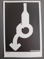 Poster affiche Rusland CCCP Sovjet Unie jaren 80 Alcoholisme, Verzenden, Zo goed als nieuw, Rechthoekig Staand
