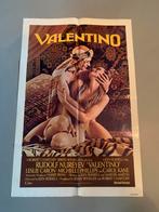 Valentino; vintage filmposter uit 1977, Ophalen of Verzenden, Zo goed als nieuw, Rechthoekig Staand, Film en Tv
