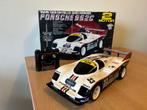 Taiyo Porsche 962C Twin Motor, Elektro, Ophalen of Verzenden, Zo goed als nieuw, Auto onroad