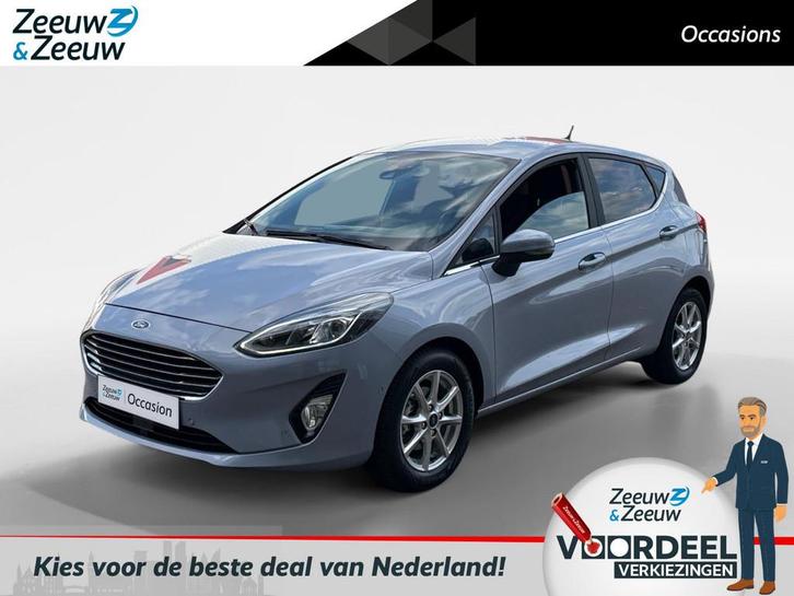 Ford Fiesta 1.0 EcoBoost Hybrid Titanium X | Stoel/Stuur/Voo, Auto's, Ford, Bedrijf, Te koop, Fiësta, ABS, Achteruitrijcamera