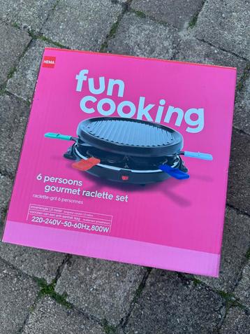 Gourmetstel - Raclette Grill 6 Personen beschikbaar voor biedingen