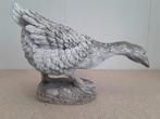 Tuinbeeld gans, Tuin en Terras, Tuinbeelden, Ophalen of Verzenden, Gebruikt, Kunststof, Dierenbeeld