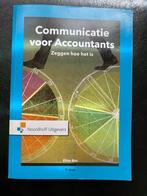 Communicatie voor accountants 1ste druk, Boeken, Studieboeken en Cursussen, Zo goed als nieuw, Noordhoff Uitgevers, Gamma, HBO